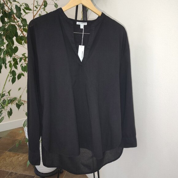 New James Perse standard Shirt Tunic Blouse - Picture 6 of 6